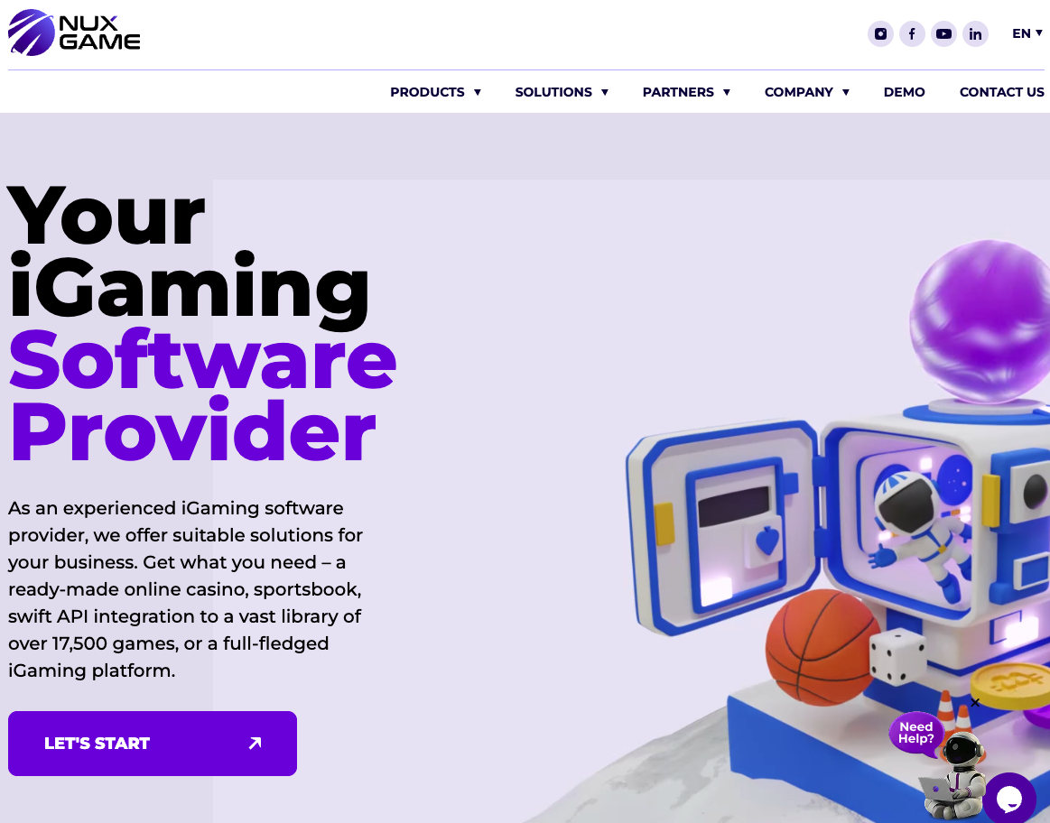 Главная страница NuxGame